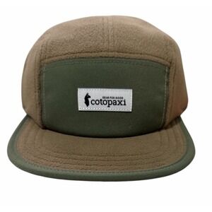 Cotopaxi Fleece 5 Panel Hat Unisex Fatigue Dune Outdoor Hiking Adjustable Cap